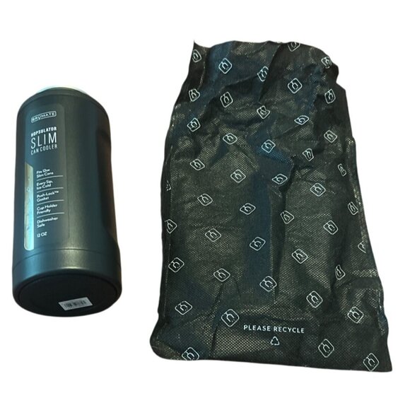 BrüMate Hopsulator Slim Can Cooler 12‎ Oz Matte Black - Picture 2 of 5